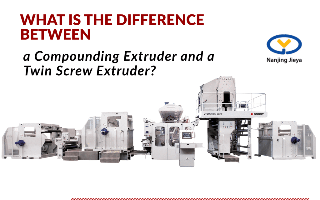 What Is the Difference Between a Compounding Extruder and a Twin Screw Extruder